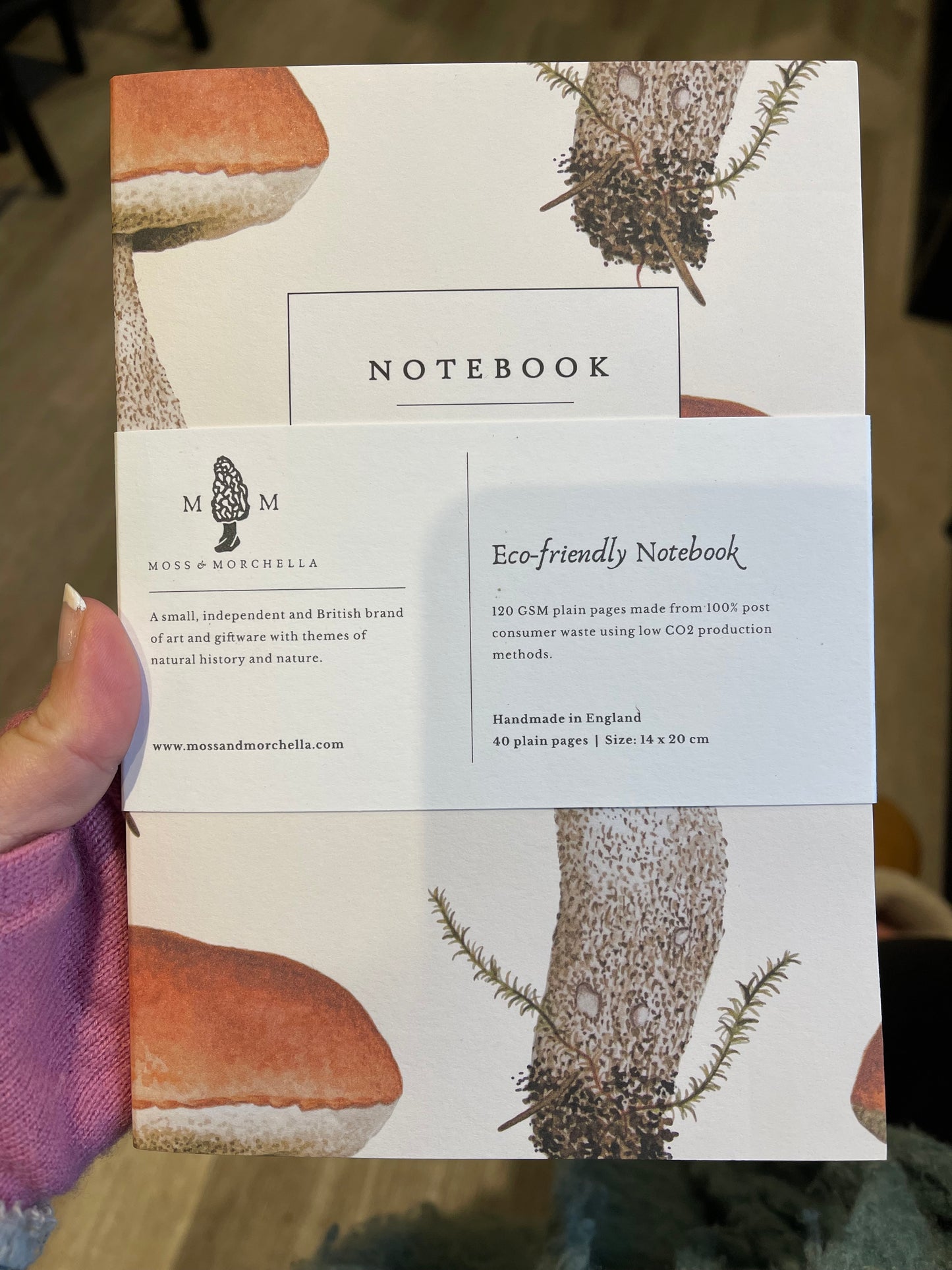 Notebooks by Moss and Morcella