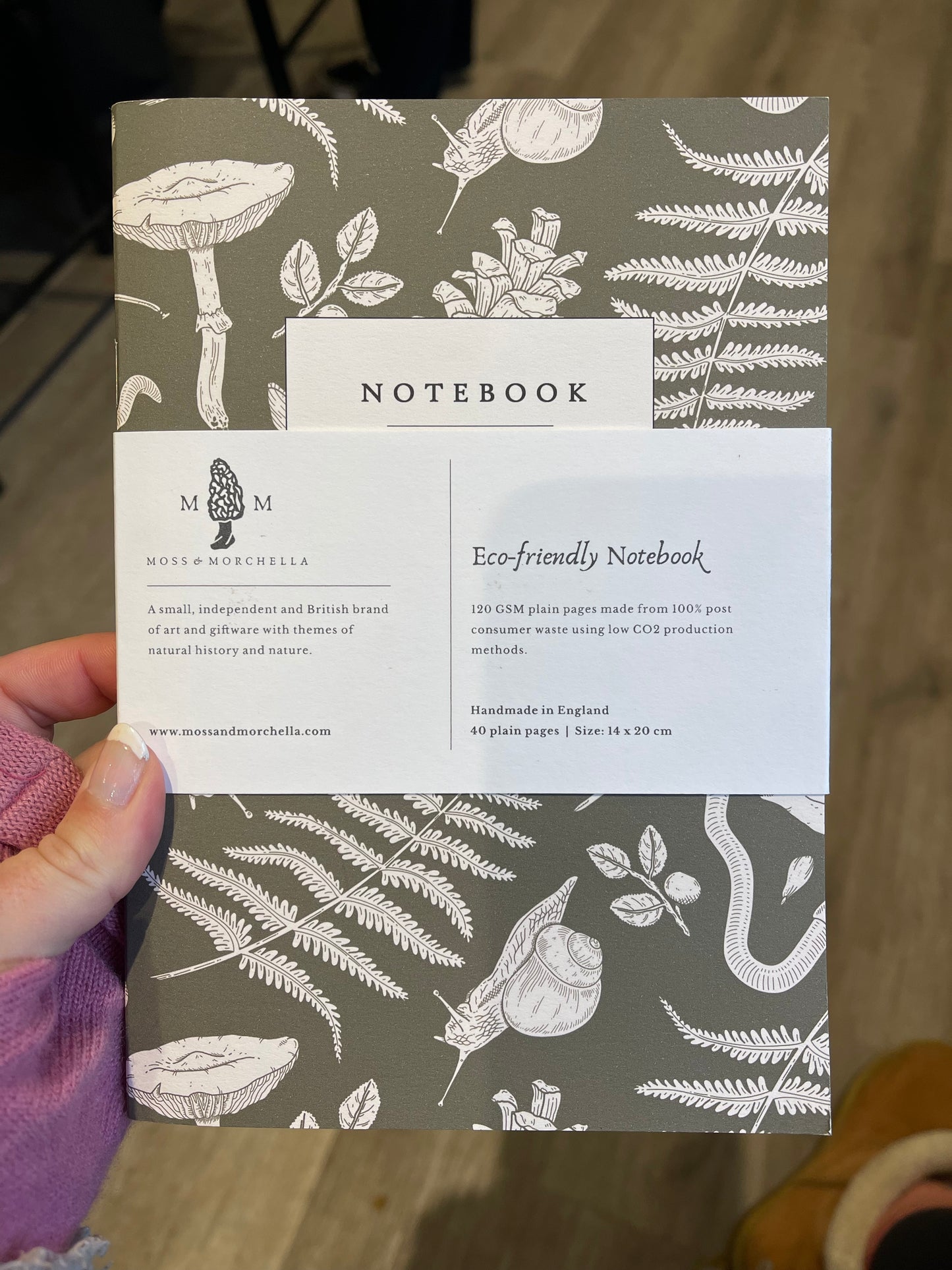 Notebooks by Moss and Morcella